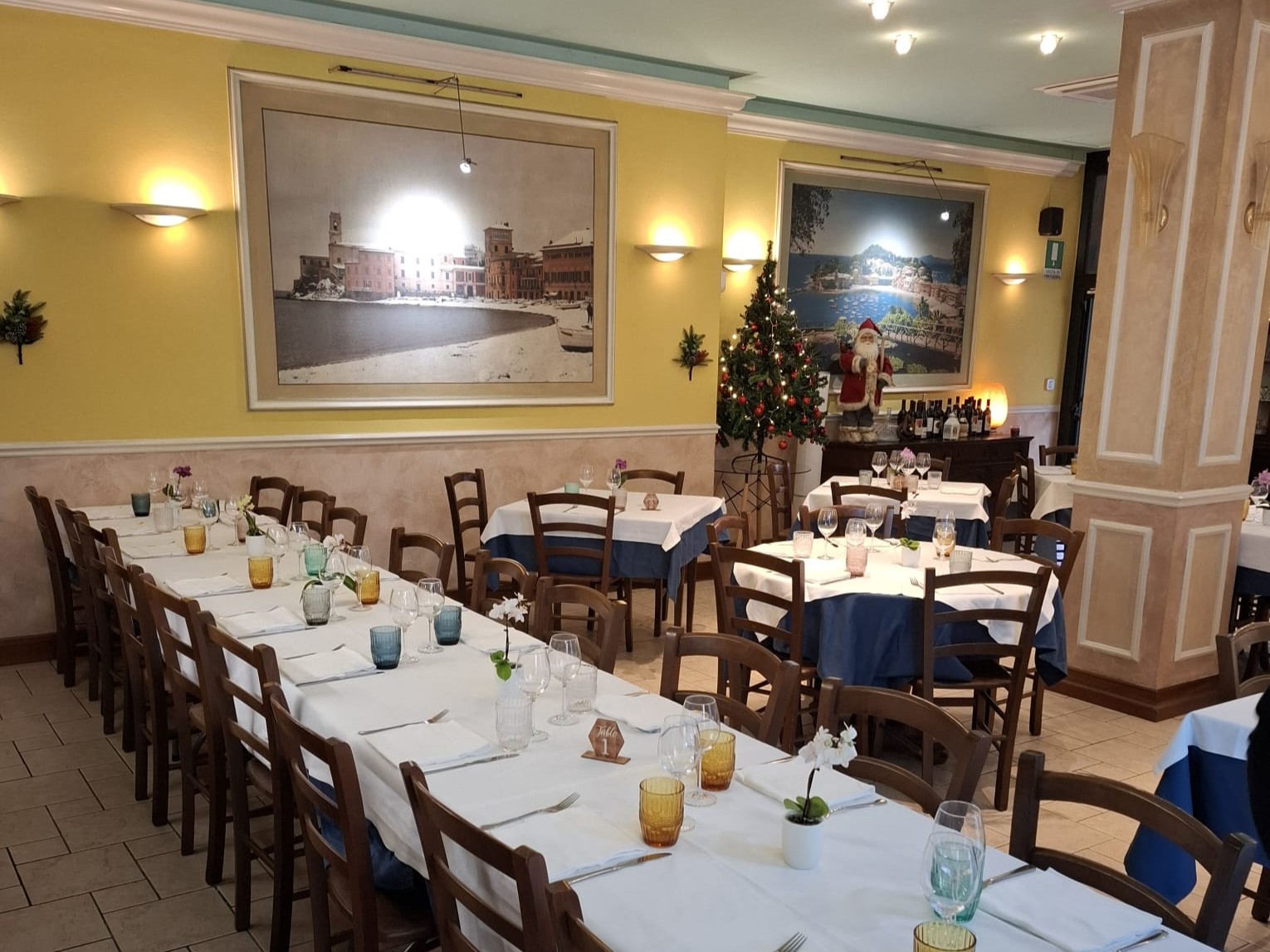 Interno del Ristorante La Baia