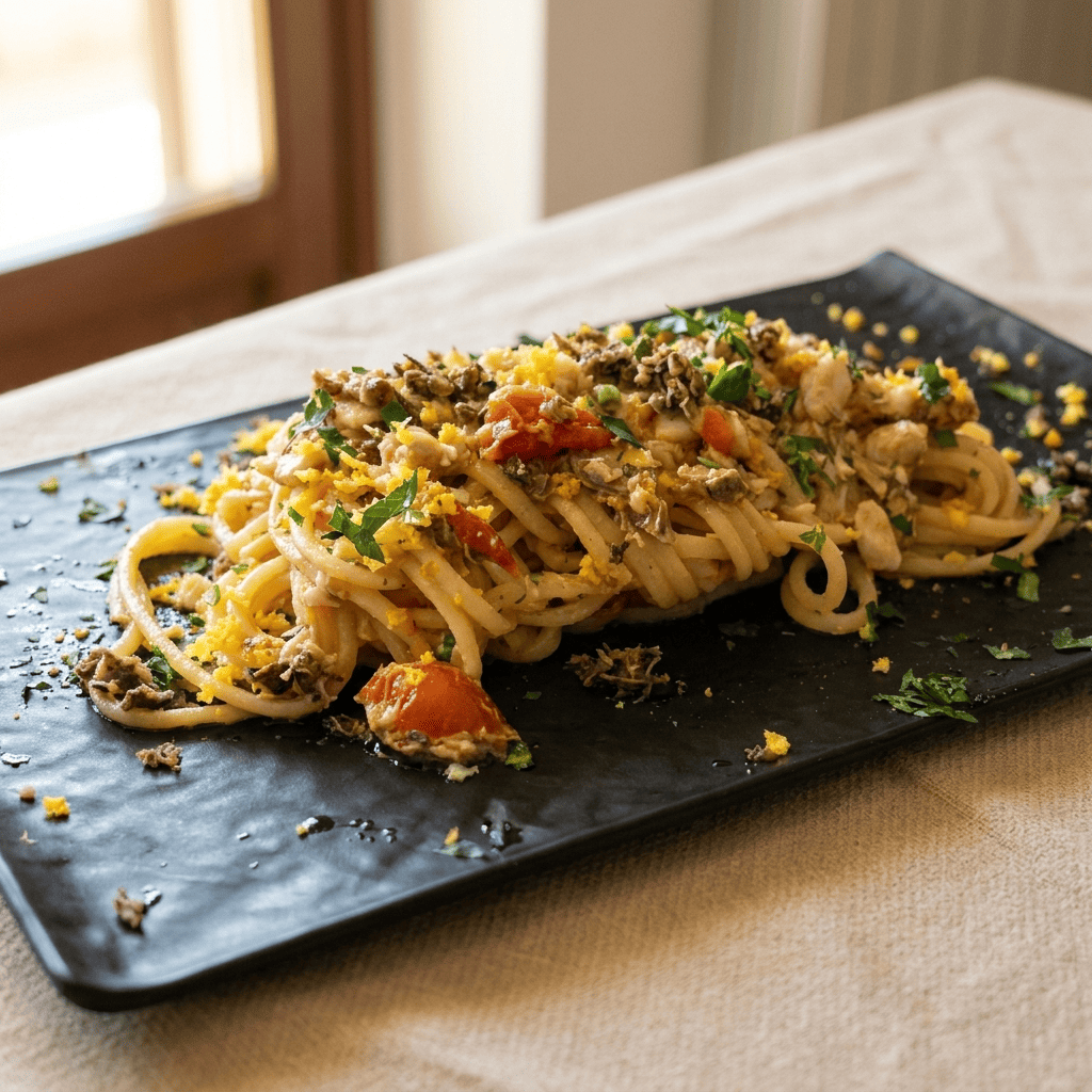 Menù degustazione Sicilia Mediterranea
